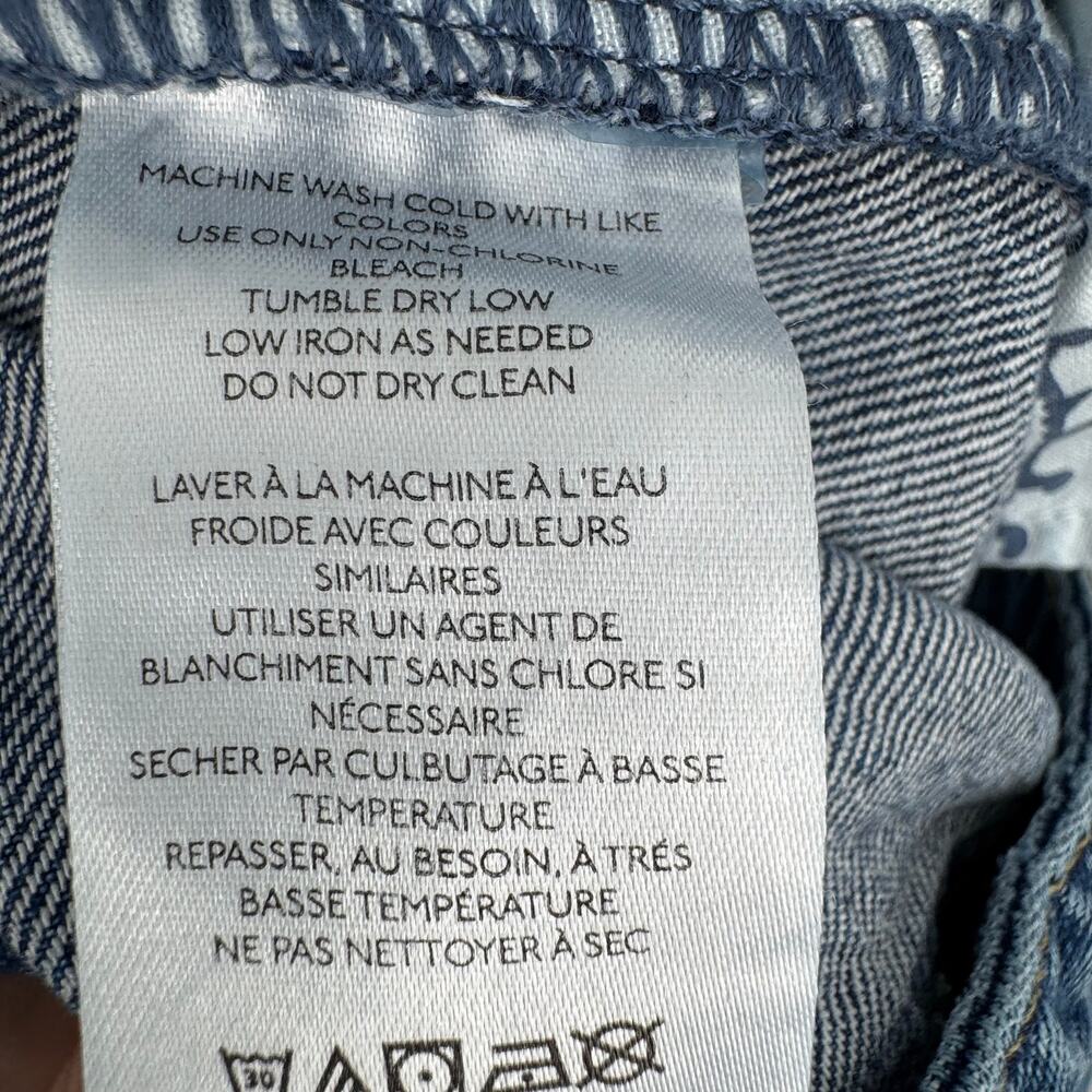 We The Free Wallflower jeans women's 33 wide leg mid rise flare blue denim retro - Picture 9 of 9